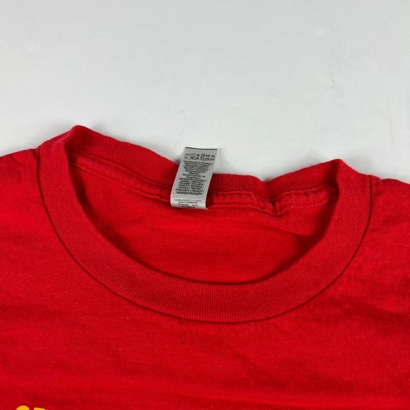 Mcdonalds X Cardi B Offset Crew Employee Shirt Adult Large Red Short Sleeve Tee - Picture 4 of 11